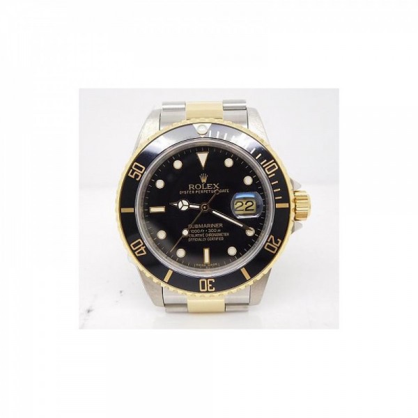 Rolex Submariner Date 16613 LF Stainless Steel & Yellow Gold Swiss 2836-2