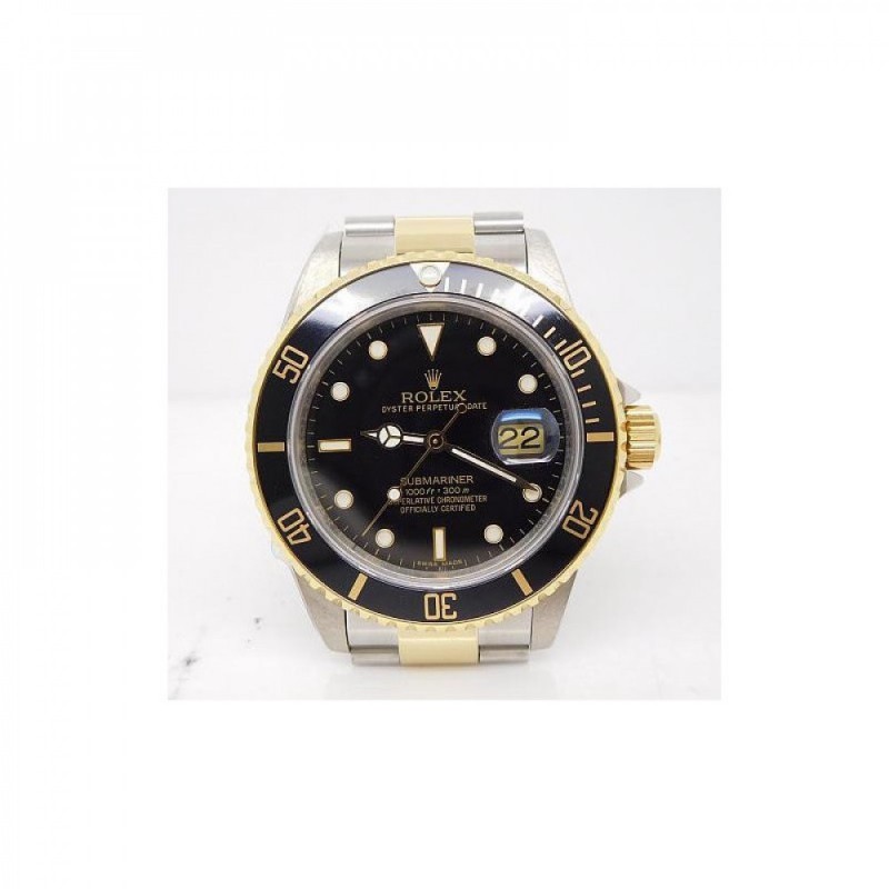 Rolex Submariner Date 16613 LF Stainless Steel & Yellow Gold Swiss 2836-2