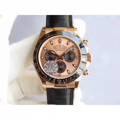 Rolex Daytona Cosmograph 116515LN JF Rose Gold Rose Gold Dial Swiss 7750 Run 6@SEC