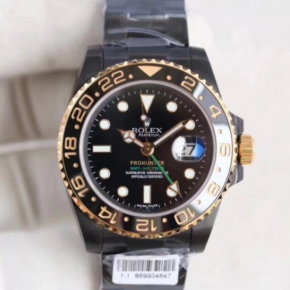 Rolex GMT-Master II Prohunter 116713LN BP PVD Black Dial Swiss 2836-2