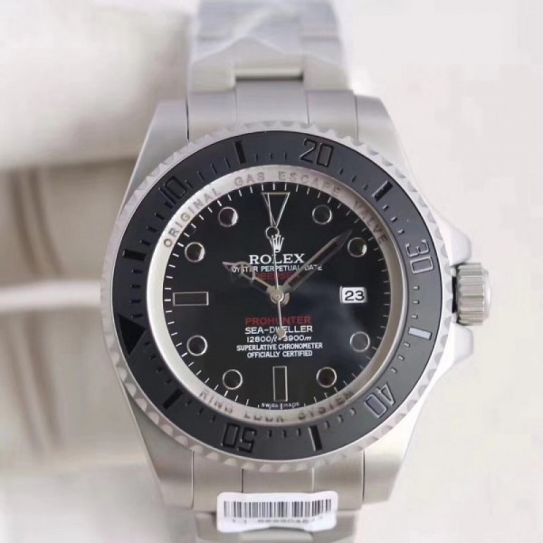 Rolex Sea-Dweller Phantom Prohunter 116660 BP Stainless Steel Black Dial Swiss 2836-2