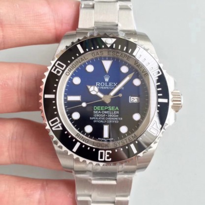 Rolex Sea-Dweller 126660 2018 VR Stainless Steel D-Blue Dial Swiss 2836-2