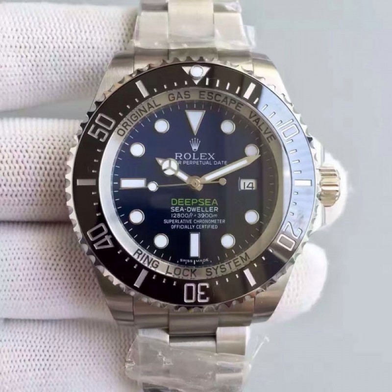 Rolex Deepsea 116660 V7 Stainless Steel D-Blue Dial Swiss 2836-2