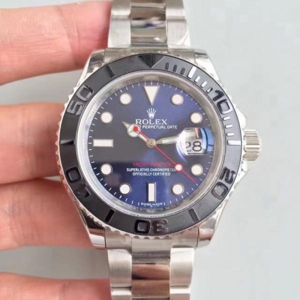 Rolex Yacht-Master 40 116622 EW Stainless Steel Blue Dial Swiss 3135