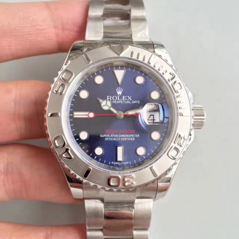 Rolex Yacht-Master 40 116622 EW Stainless Steel Blue Dial Swiss 3135