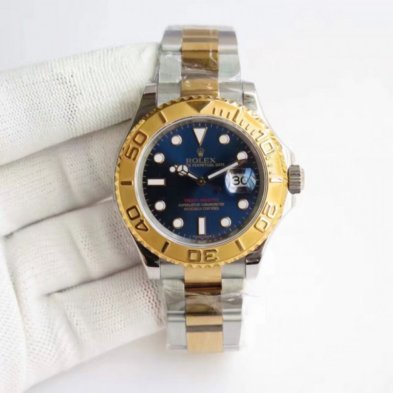 Rolex Yacht-Master 40 116622 JF Stainless Steel & Yellow Gold Blue Dial Swiss 3135