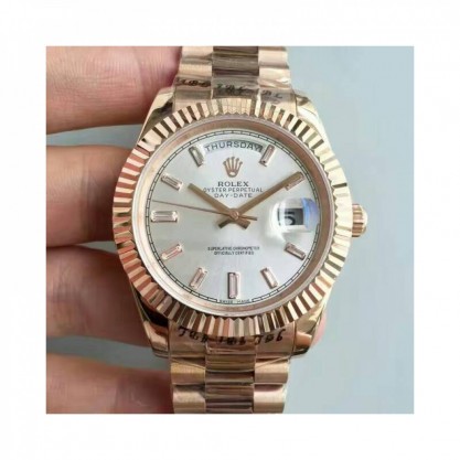 Rolex Day-Date 40 228235 40MM KW Rose Gold Sundust Dial Swiss 3255