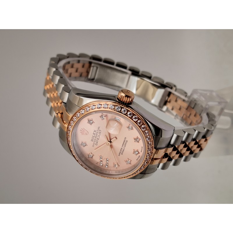 Rolex Lady Datejust 28 279381RBR 31MM WF Stainless Steel & Rose Gold Rose Gold Dial Swiss 2671