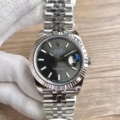 Rolex Datejust II 126334 41MM RE Stainless Steel Anthracite Dial Swiss 3235