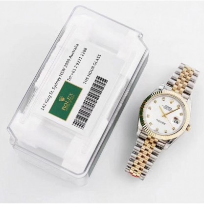 Rolex Datejust II 116333 41MM GM Stainless Steel & Yellow Gold Mother Of Pearl Dial Swiss 3235