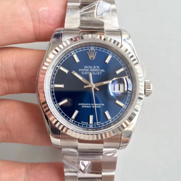 Rolex Datejust II 126334 41MM AR Stainless Steel 904L Blue Dial Swiss 3235