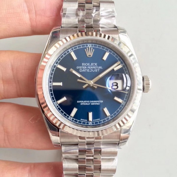 Rolex Datejust II 126334 41MM AR Stainless Steel 904L Blue Dial Swiss 3235