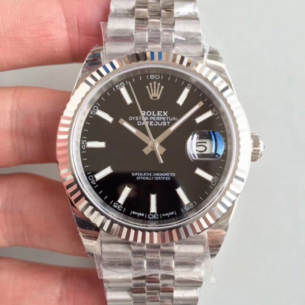 Rolex Datejust II 126334 41MM EW Stainless Steel Black Dial Swiss 3235