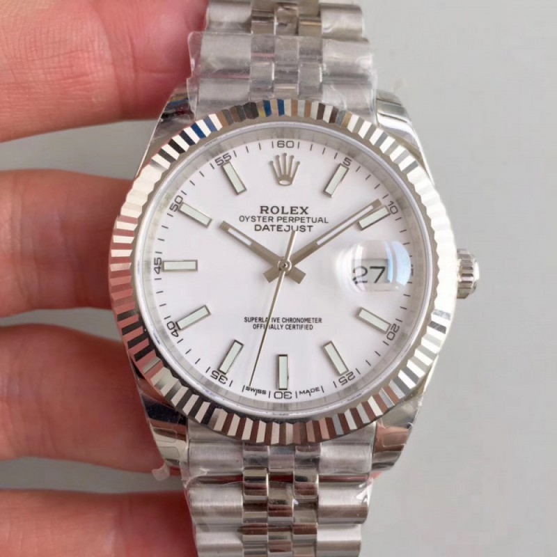 Rolex Datejust II 126334 41MM EW Stainless Steel White Dial Swiss 3235