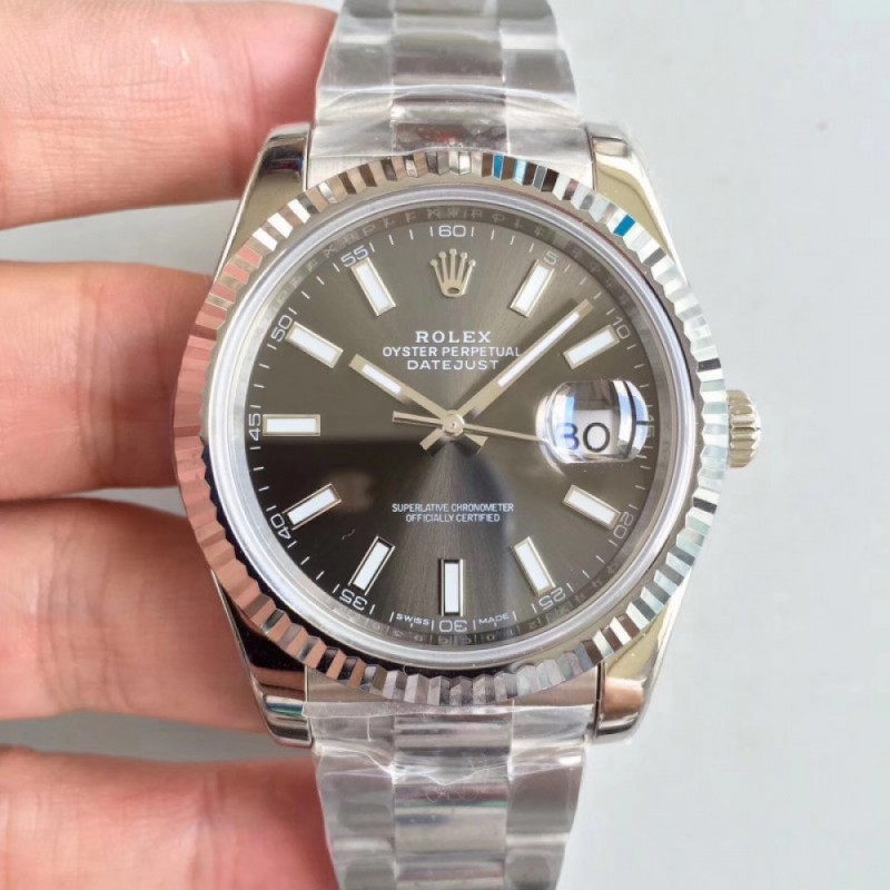 Rolex Datejust II 126334 41MM N Stainless Steel Anthracite Dial Swiss 3235