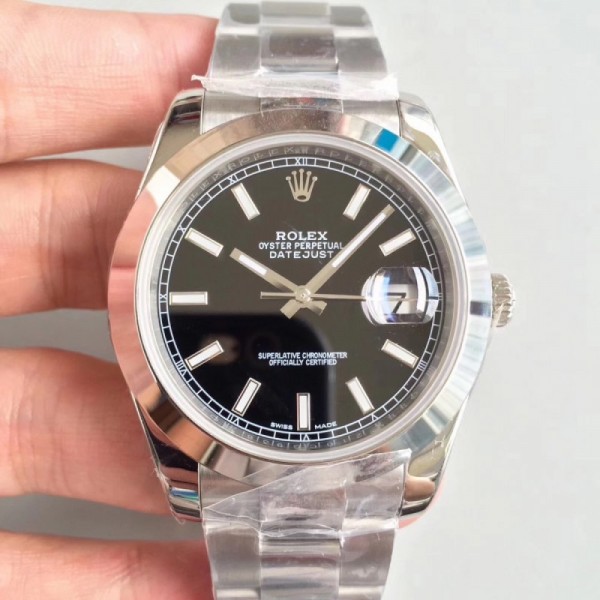 Rolex Datejust II 126300 41MM N Stainless Steel Black Dial Swiss 3235