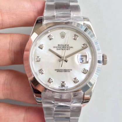 Rolex Datejust II 126300 41MM N Stainless Steel Mother Of Pearl Dial Swiss 3235