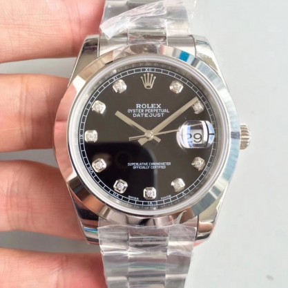 Rolex Datejust II 126300 41MM N Stainless Steel Black Dial Swiss 3235