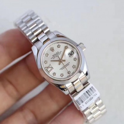 Rolex Lady Datejust 28 279166 28MM N Stainless Steel Mother Of Pearl Dial Swiss 2671