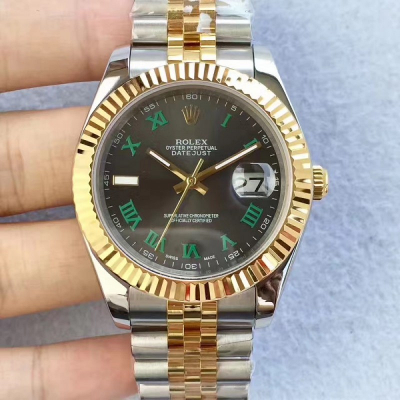 Rolex Datejust II 126333 41MM N Stainless Steel & Yellow Gold Black Dial Swiss 2836-2