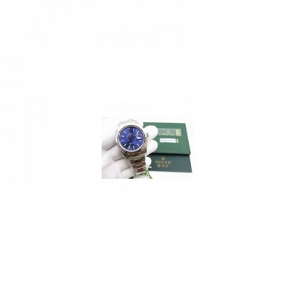 Rolex Datejust II 116334 41MM EW Stainless Steel Blue Dial Swiss 3136