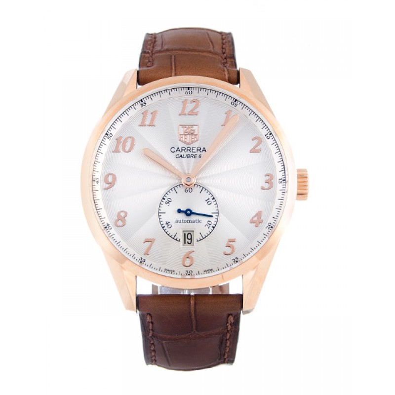 UK Rose Gold Tag Heuer Carrera WAS2140.FC8176-39 MM