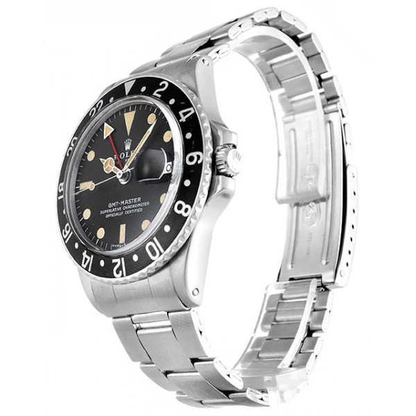 UK Steel Rolex GMT Master 1675-40 MM