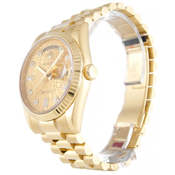 UK Yellow Gold Rolex Day-Date 118238-36 MM