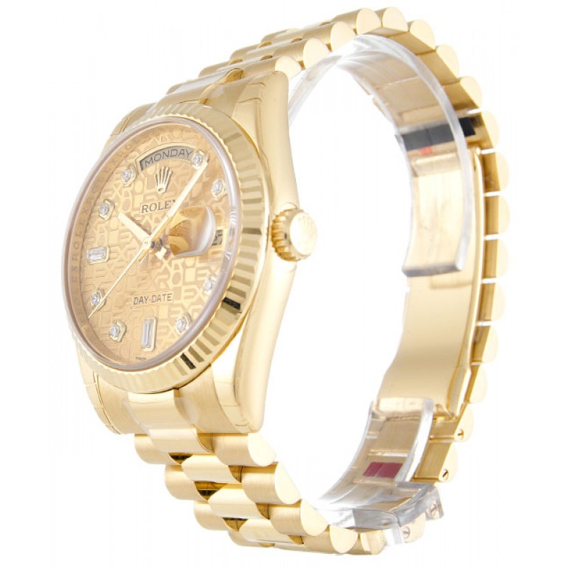 UK Yellow Gold Rolex Day-Date 118238-36 MM