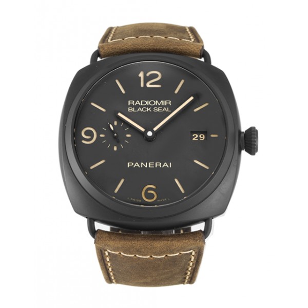 UK  Brown Ceramic Panerai  Radiomir Automatic PAM00505-45 MM