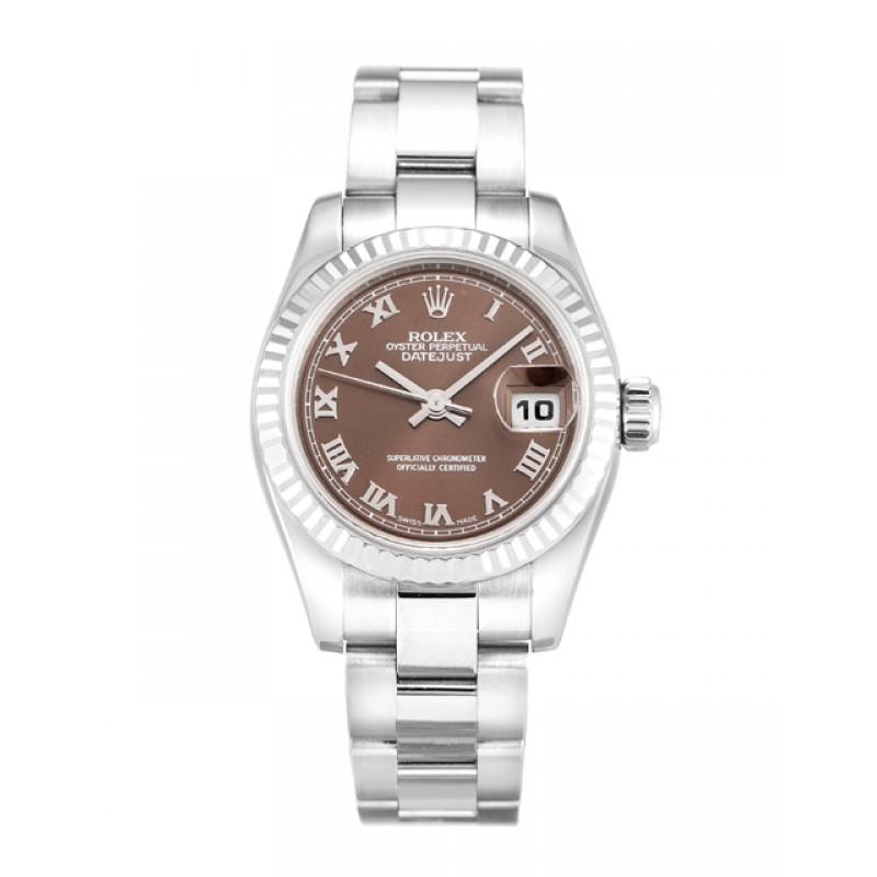 UK White Gold Rolex Datejust Lady 179179-26 MM