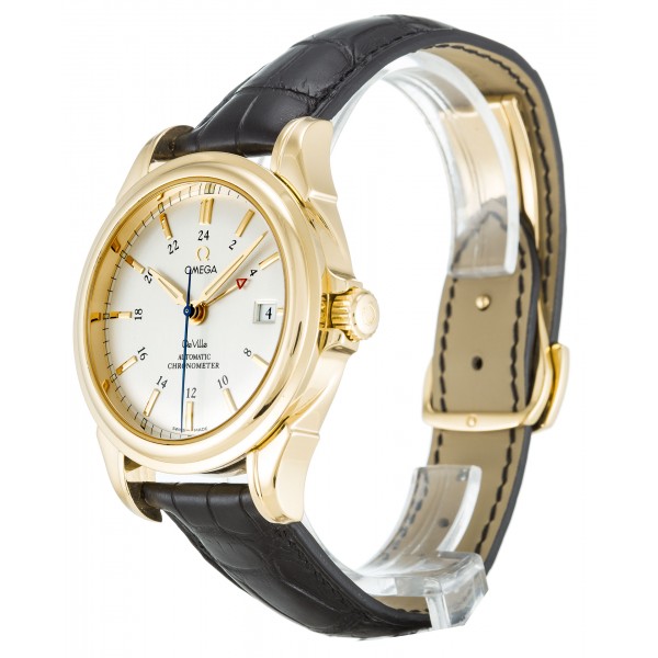 UK Yellow Gold Omega Replica De Ville Co-Axial 4633.30.31-38.7 MM