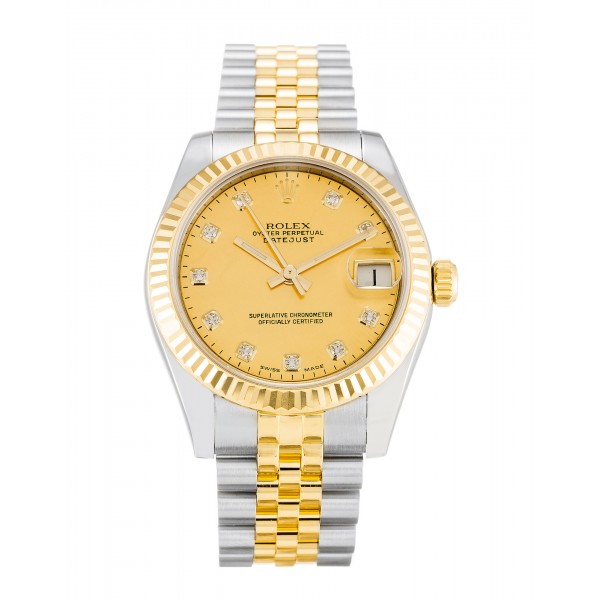 UK Yellow Gold Rolex Datejust Lady 178273-31 MM