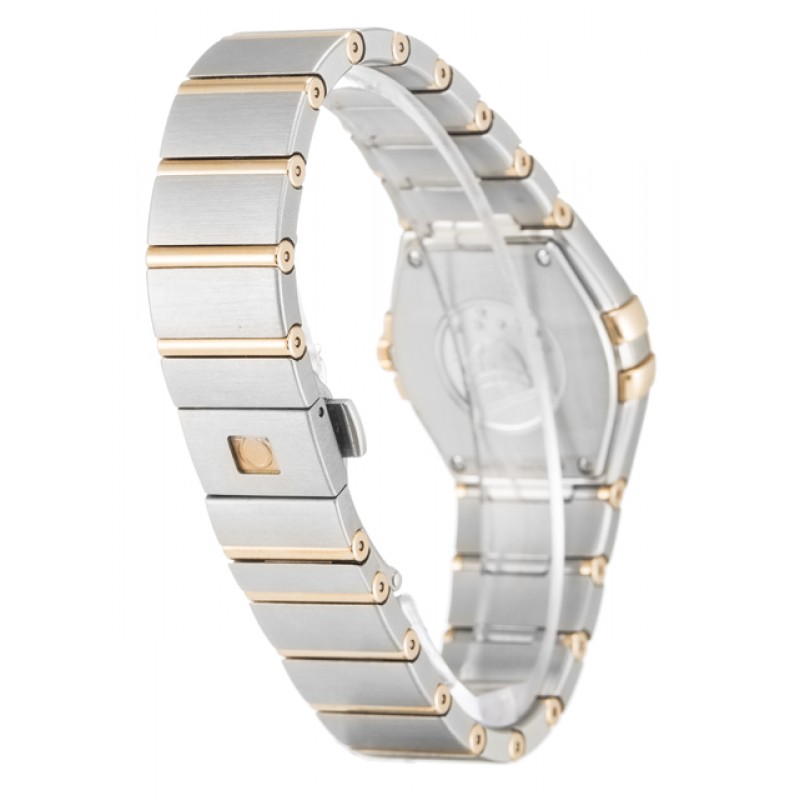 UK Steel & Rose Gold Omega Constellation Small 123.20.27.60.55.001-27 MM