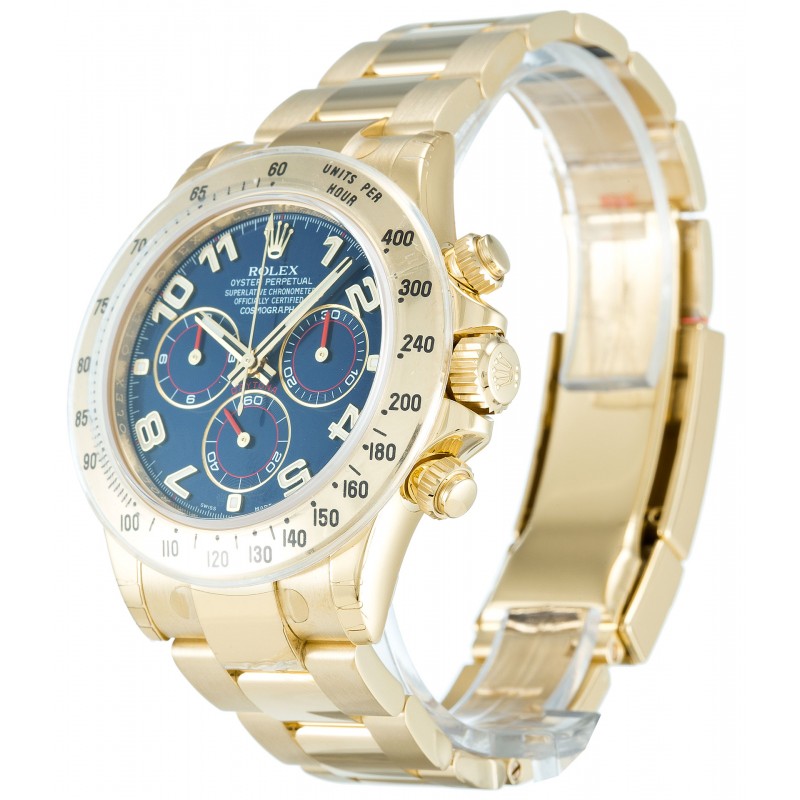 UK Yellow Gold Rolex Daytona 116528-40 MM