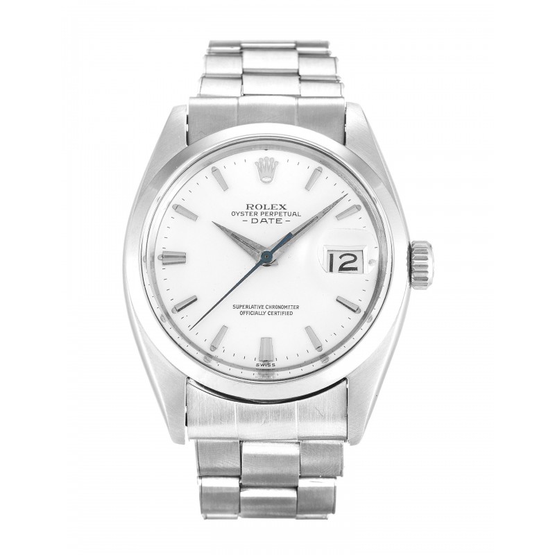 UK Steel Rolex Oyster Perpetual Date 1500-36 MM