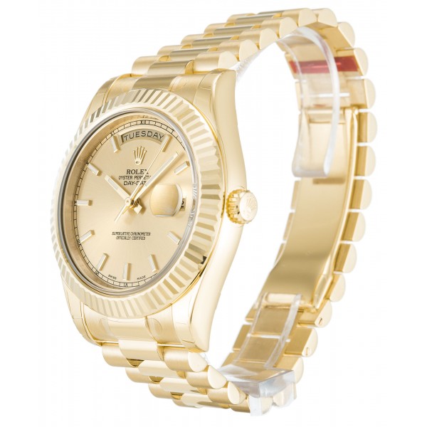 UK Yellow Gold Rolex Day-Date II 218238-41 MM