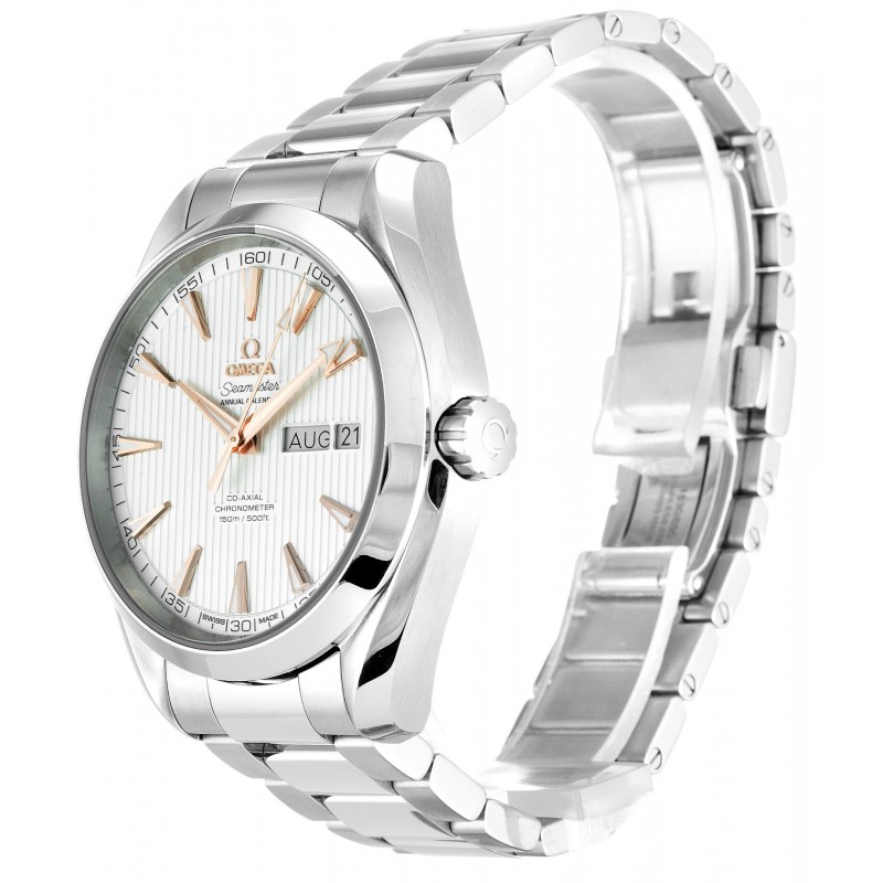 UK Steel Omega Aqua Terra 150m Gents 231.10.43.22.02.003-43 MM