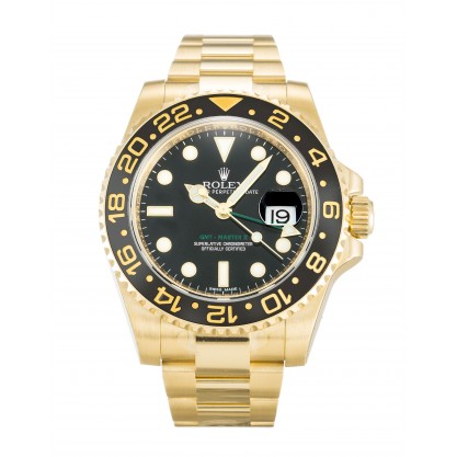 UK Yellow Gold Rolex GMT Master II 116718 LN-40 MM