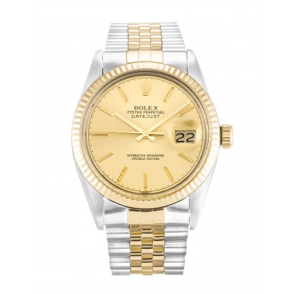 UK Steel & Yellow Gold Rolex Datejust 16013-36 MM