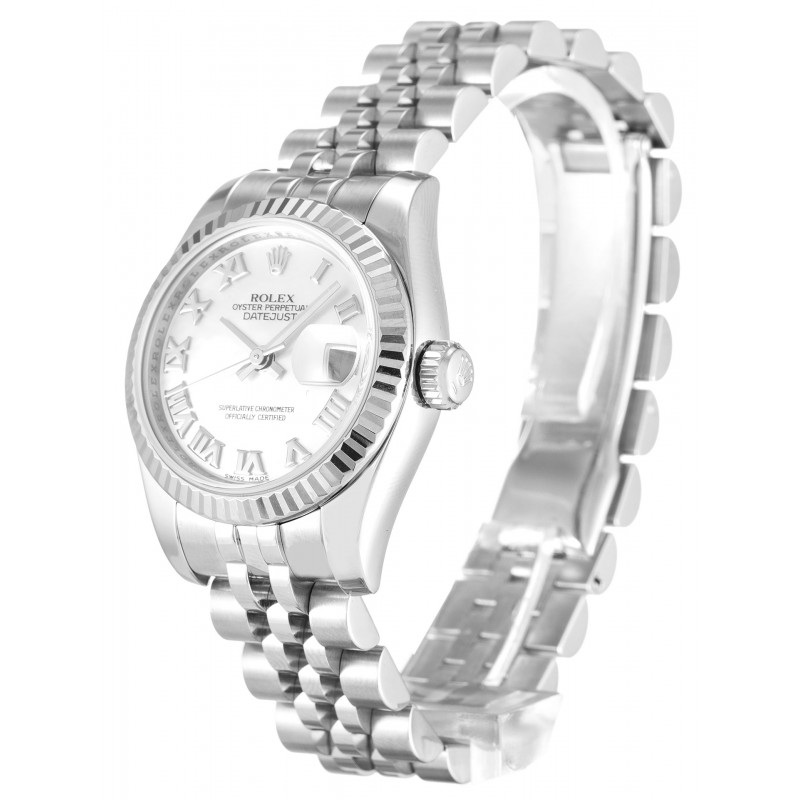 UK White Gold Rolex Datejust Lady 179174-26 MM