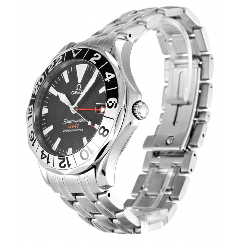 UK Steel Omega Seamaster GMT 2534.50.00-41 MM