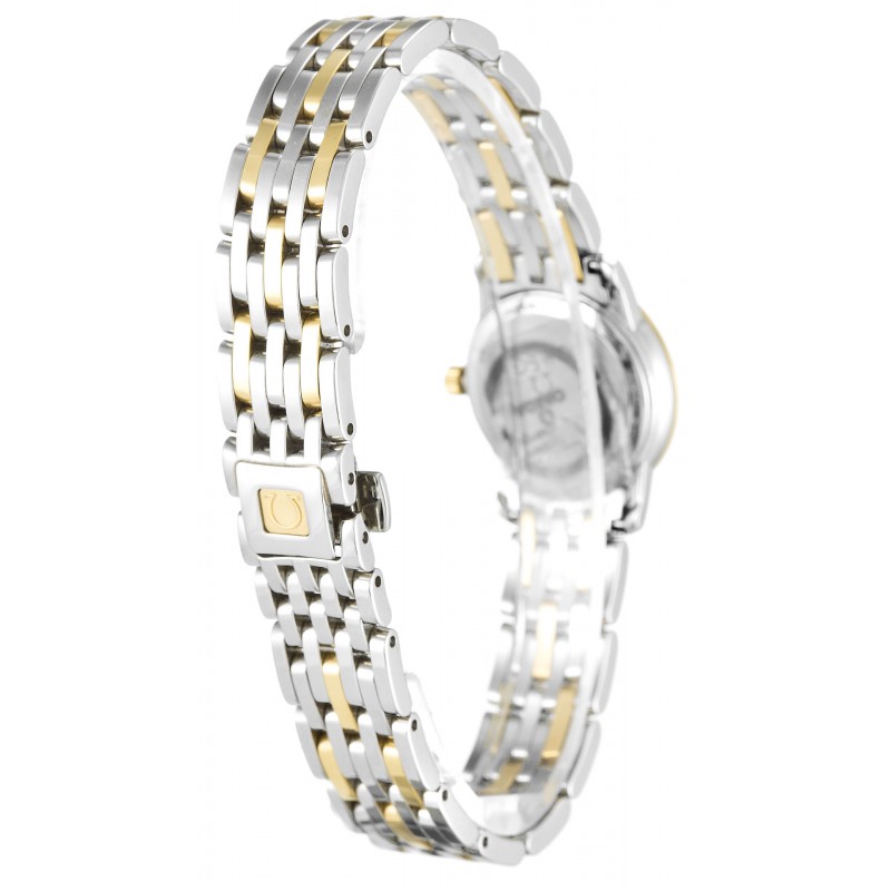  UK Yellow Gold set with DiamondsOmega De Ville Prestige Ladies 4375.75.00-22 MM