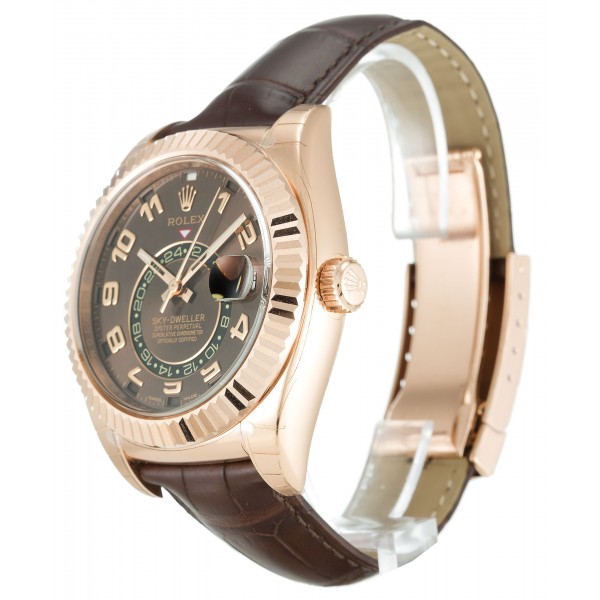 UK Rose GoldRolex Sky-Dweller 326135-42 MM