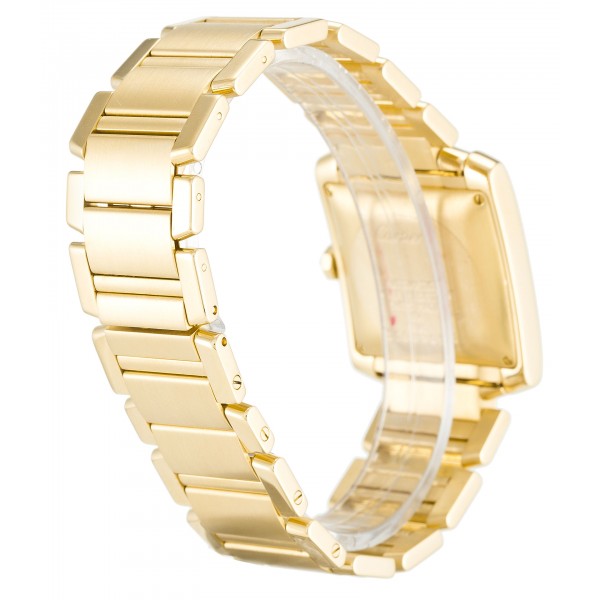 UK Yellow Gold Cartier Tank Francaise W50001R2-28 MM