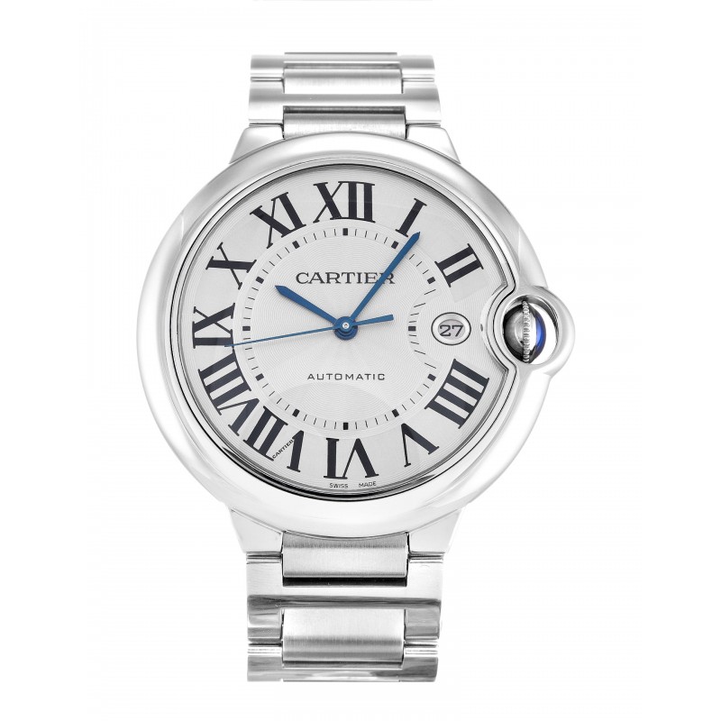 UK Steel Cartier Ballon Bleu W69012Z4-42 MM