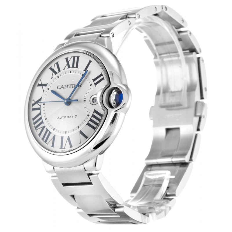 UK Steel Cartier Ballon Bleu W69012Z4-42 MM