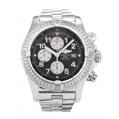 UK Steel Breitling Super Avenger A13370-48.4 MM