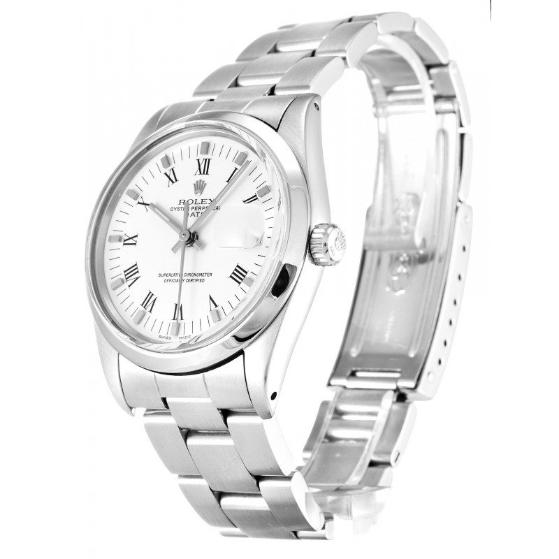 UK Steel Rolex Oyster Perpetual Date 15000-34 MM