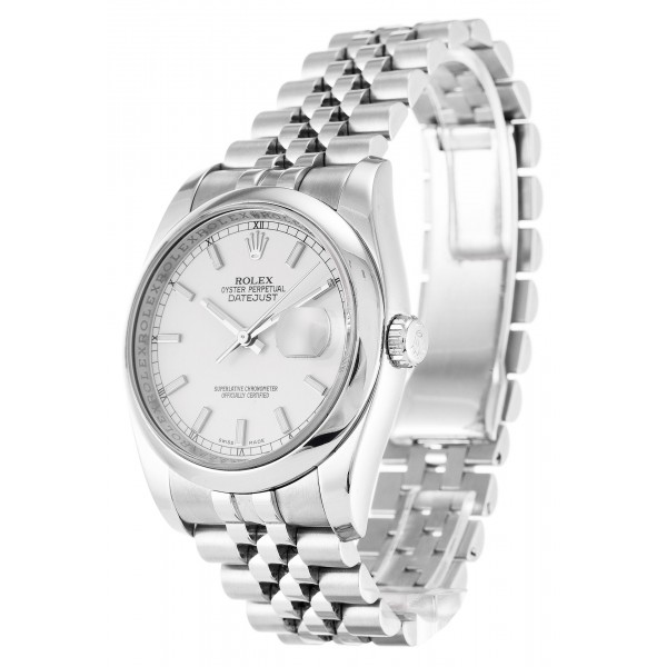 UK Steel Rolex Datejust 116200-36 MM